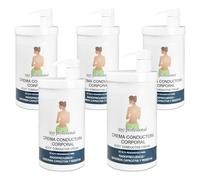 Crema Conductora Radiofrecuencia Corporal 5 Litros - Alto Rendimiento para Diatermia Capacitiva y Resistiva