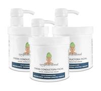 Crema Conductora Radiofrecuencia Facial 3x500 ml | Alto Rendimiento para Terapias