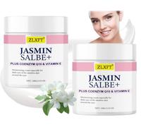 Crema Contorno de Ojos,2pcs Crema De Colágeno para Los Ojos,Ungüentos de Jazmín para Ojoss,Ojos de Pomada de Jazmín,Pomada de Jazmín,Cremas Antiojeras Mujer,Contorno de Ojoss Hidratante