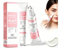 Crema Contorno de Ojos 4-en-1, Cuidado Antiedad y Antiarrugas, Hidratante y Luminosa, Reduce Ojeras, Bolsas y Líneas de Expresión, Reafirmante y Reparadora, para Mujeres y Hombres, 20ml