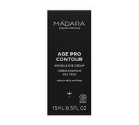 MÁDARA AGE PRO Contour Wrinkle Eye Cream 15 ml - Crema antiarrugas y cuidado reafirmante de los ojos para hombres y mujeres - Dermatológicamente probado, hidratante