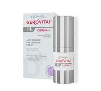 Crema Contorno de Ojos Antiedad - Hidratante y Efecto Lifting - para Arrugas, Bolsas y Ojeras - con Haloxyl y Vitaminas - 15 ml - Gerovital H3 Derma+
