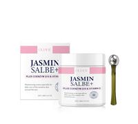 Crema Contorno de Ojos, Crema Antiojeras Mujer, Pomada de Jazmín, Contorno de Ojos Hidratante, Crema Reparadora de Ojos, Contra Bolsas y Ojeras, Arrugas