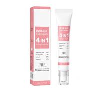 Crema Contorno de Ojos Roll On 20g, Eye Cream para Cuidado Cosmético Diario, Crema de Ojos Hidratante para Zona del Contorno, Bolsas, Ojeras y Líneas Finas