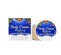 Crema corporal de 200 g, agua nutritiva para el cuerpo, cuida intensamente la piel seca a muy seca, aroma a fresa, hidratación duradera para el cuidado del cuerpo (arándano)
