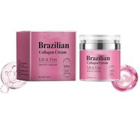 Crema corporal de tamaño de viaje - Crema brasileña para cuerpo pero mantequilla - Levanta y reafirma - Textura rica para reafirmar e hidratar - Fórmula de rápida absorción que ayuda a reducir la