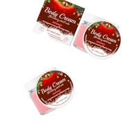 Crema corporal hidratante nutritiva con aroma a fresa, hidrata para una piel suave y tersa, se absorbe fácilmente