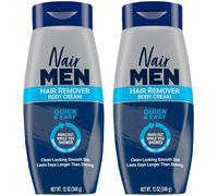 Crema corporal Nair Men para depilación, 13 oz (Paquete de 2)