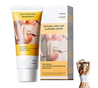 Crema corporal reafirmante para estómago, cintura y glúteos, reafirma la piel, cuidado de calentamiento para una silueta apretada, crema corporal moldeadora de figuras, fórmula Power para resultados