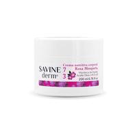 Crema Corporal Regeneradora con Rosa Mosqueta 200ml - Hidratación Profunda - Antiestrías y Antiedad - Piel Seca y Sensible - SAVINE DERM