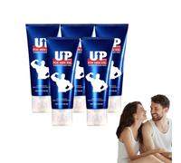 Crema corporal revitalizante para hombre, gel corporal refrescante, loción de masaje energizante y vital para hombre, gel de masaje calmante e hidratante, promueve la relajación, 60 g (5 piezas)