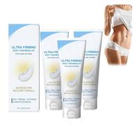 Crema corporal ultra reafirmante, para piel flácida, reafirmante y tensora antiarrugas, reduce y suaviza las líneas de expresión, para todo tipo de pieles (3 pcs)