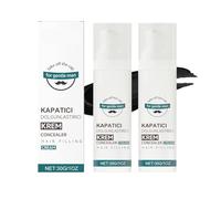 Crema Correctora Capilar, Corrector de Cuero Cabelludo de Aspecto Natural, Efecto Densificador Instantáneo, Ligero y de Secado Rápido, para Calvas y Cabello Fino