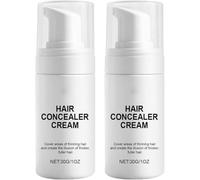 Crema correctora capilar, corrector para cabello fino, cobertura de raíces, crema para dar volumen, resistente al agua y al sudor, para uso diario en hombres y mujeres