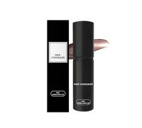 Crema correctora para el cabello, cobertura natural de la línea del cabello, cobertura duradera e invisible, para calvas y cabello fino para mujeres y hombres, 50 ml (marrón oscuro, A)