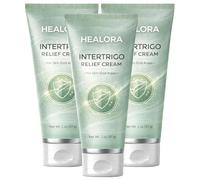 Crema cumnua Healora Intertrigo - Cuidado de los pliegues de la piel, ayuda a calmar la piel irritada, reducir la humedad y la fricción - Fórmula sin esteroides,3Pcs