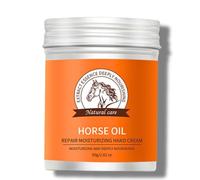 Crema de aceite de caballo para manos secas y ásperas, que evita que la piel se pele y se agriete, loción hidratante y nutritiva profunda, de rápida absorción, no grasa (1pc)