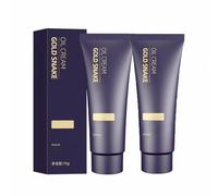 Crema De Aceite Golden Snake, Suero Facial De Aceite Golden Snake, Cremas Hidratantes Profundas Para El Cuello, Hidrata La Piel Y Aclara Las LíNeas De ExpresióN,2pcs