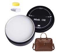 Crema De - Acondicionador De De 100 Ml | Crema De Visón Limpiador Multifuncional Con Toalla Y Esponja | Herramienta De Limpieza De Suministros De Vehículos Portátiles Para Camiones, Motoci