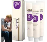 Crema de Alivio Anal,Gel Calmante Para El Ano,De Pomada Para El Del Ardor Anal,Alivia la Molestia, Picazón e Irritación,Post-Ejercicio, Hogar, Viaje Y Diario (3pcs)