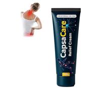 Crema de alivio de neuropatía de capsacare, crema para alivio del dolor de neuropatía, dolor de capsacare relie-ef cr-am, ingredientes naturales, para manos de los hombros cuello (1PC)