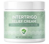 Crema de alivio Intertrigo, crema de barrera para el cuidado de las arrugas de la piel para adultos, hidratante ligero de rápida absorción.