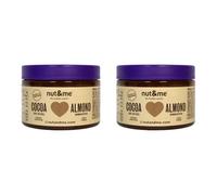 Crema de Almendras y Cacao 500 gr nut&me | 55% Almendras | 100% Natural | Fuente de Proteina | Alto en Fibras | Sin lactosa | Vegano | Pack 2 x 250gr