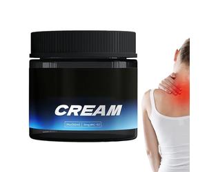 Crema de articulación, alivio del hombro del cuello de rodilla de 1,93 x 1,93 x 1,89 pulgadas, fórmula de calmante y enfriamiento, loción de pierna de pie en el tobillo trasero para aquellos con un