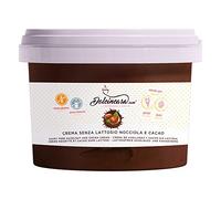 Crema de avellanas y cacao sabor natural para untar lista para usar Pasta suave y versátil para el hogar o el trabajo Paquete de 500 g sin lactosa y sin gluten