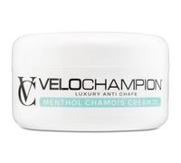 Crema de badana de lujo VeloChampion para ciclistas, corredores y atletas | Crema antirozaduras vegana, refrescante e hidratante | Reduce la fricción y el roce | Apta para hombres y mujeres