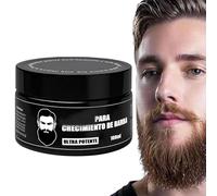 Crema de barba para hombres | Acondicionador de cuidado de bart | Crema de bigote hidratante 100 ml | Mantiene la barba y la piel con textura de mantequilla para el cuidado diario y saludable