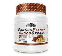 Crema de Cacahuete con Chocolate y Proteína By Torreblanca - Producto Natural y libre de conservantes Sin Azúcar añadida- Suplementos Alimentación y Suplementos Deportivos - Vitobest