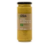 Crema calabaza con semillas de chia 450ml Carlota Organic