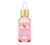 Crema de caramelo de coco orgánico, crema hidratante vaginal, pH para mujeres, olor femenino, con aceite de melocotón, 30 ml de crema de coco (rosa, talla única)