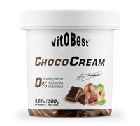 Crema de Chocolate Cacao y Avellanas CHOCCO CREAM By Torreblanca - Producto Natural y libre de conservantes Sin Azúcar añadida- Suplementos Alimentación y Suplementos Deportivos - Vitobest