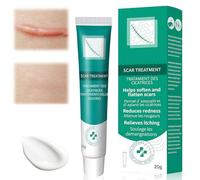 Crema de cicatrices 20g, Crema Corporal Hidratante, Textura Sedosa, Fórmula Ligera para un Tono Uniforme y Suavidad Duradera, Ideal para el Cuidado Diario(verde)