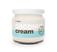 Crema de coco GymBeam: mantequilla de coco sin azúcar añadido ni aceite de palma, vegana, ideal para postres y recetas keto