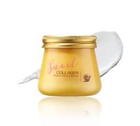 Crema de Colágeno de Baba de Caracol, Crema Antiarrugas con Péptido Activo de Ácido Hialurónico, Reduce Líneas de Expresión y Reafirma la Piel