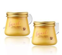 Crema de Colágeno de Baba de Caracol, Crema Antiarrugas con Péptido Activo de Ácido Hialurónico, Reduce Líneas de Expresión y Reafirma la Piel