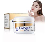Crema de colágeno para el rostro - 100 g Crema antienvejecimiento para mujeres, cuidado facial - cuidado de la piel con colágeno para una hidratación intensiva y una piel flexible