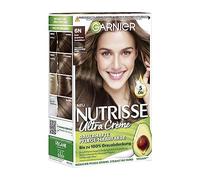 Crema de coloración Nutrisse Nude de Garnier, rubio oscuro 6N, coloración permanente para cabello (con 3 aceites nutritivos), pack de 3 unidades