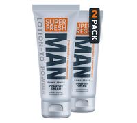 Crema de comodidad de la locin de polvo de desodorante sper fresco para piezas del hombre trasero y higiene del cuerpo controla el olor detente el