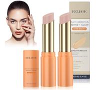 Crema de Contorno de Ojos con Vitamina C, Crema de Contorno de Ojos con Vitamina C, Crema para Ojeras, Antiarrugas, Vitamina E, Ácido Hialurónico, Ilumina el Tono de la Piel, Reduce la Hinchazón y las