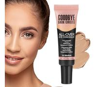 Crema De Cubierta De Imperfecciones, Crema De Acabado Mate, Hidratante De Maquillaje, Cobertura Completa Natural, Impermeable Y Duradera, 12 G, Para Todo Tipo De Piel, Ropa Diaria