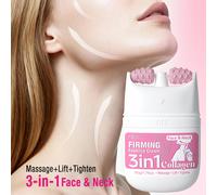 Crema de Cuello Antiarrugas, Lifting, Reafirmante con Rodillo de V, BAKUCHIOL, Pro-, Lifting, Reafirmante, Suavizante, Arrugas/Líneas Finas Retinol Niacinamida Ácido Hialurónico Hidratante, de la Piel