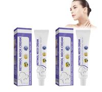 Crema de Cuello con Retinol, 2Pack Neck Firming Cream, Tratamiento Antiarrugas Profesional, Hidratación Intensa, Reduce Arrugas del Escote, Mejora Firmeza y Elasticidad de la Piel