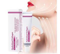 Crema de Cuello de Colágeno Hidrolizado,Crema Reafirmante para el Cuello,Crema de Cuello para Cuello,Colágeno Hidrolizado para Retrasar el Envejecimiento de la Piel,Cuello Liso y Delicado