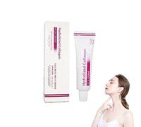 Crema de Cuello de Colágeno Hidrolizado,Crema Reafirmante para el Cuello, Crema Reafirmante De Cuello De ColáGeno para Retrasar el Envejecimiento de la Piel,Levantamiento de la Piel Flácida