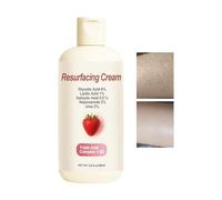 Crema De Cuidado De La Piel De Fresa | 200 ml Crema Exfoliante Hidratante Para Rostro Con Asperezas | Loción Corporal Suavizante Para Piel De Gallina En Cuello Brazos Y Piernas | Facial De Viaje