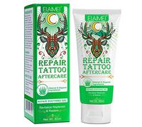 Crema de curación de tatuajes, cuidado posterior del tatuaje, bálsamo calmante de gel para reparación de tatuajes, crema hidratante y blanqueador para tatuajes antiguos y nuevos, 2,02 oz